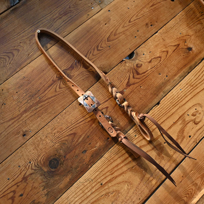 Joe Hipp Split Ear Headstall w/Teskey's Hardware