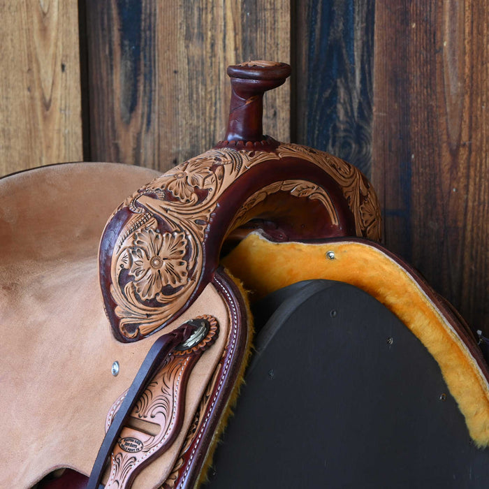 12" JEFF SMITH BUSTER WELCH RANCH CUTTER SADDLE