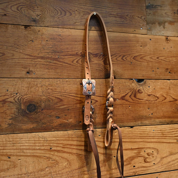 Joe Hipp Split Ear Headstall w/Teskey's Hardware