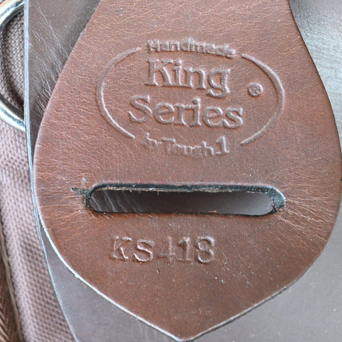 17.5" USED TOUGH 1 KING SERIES TRAIL SADDLE