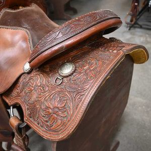 15" USED TESKEY'S ALL AROUND SADDLE