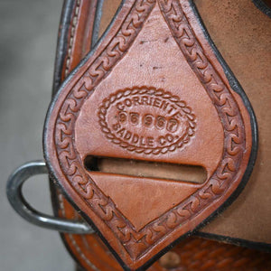 14.5" USED CORRIENTE BARREL SADDLE Saddles Corriente   