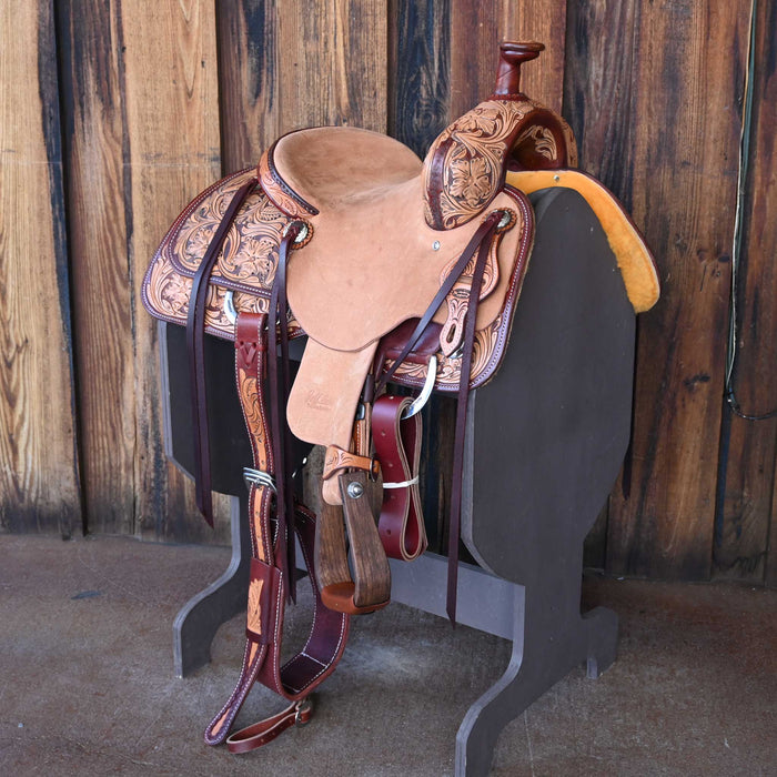 12" JEFF SMITH BUSTER WELCH RANCH CUTTER SADDLE