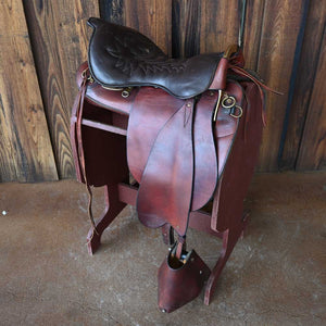 18" USED TUCKER TRAIL SADDLE Saddles Tucker