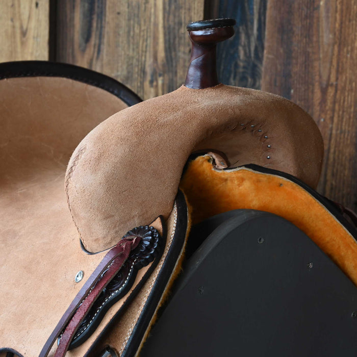 15" TESKEY'S RANCH CUTTER SADDLE