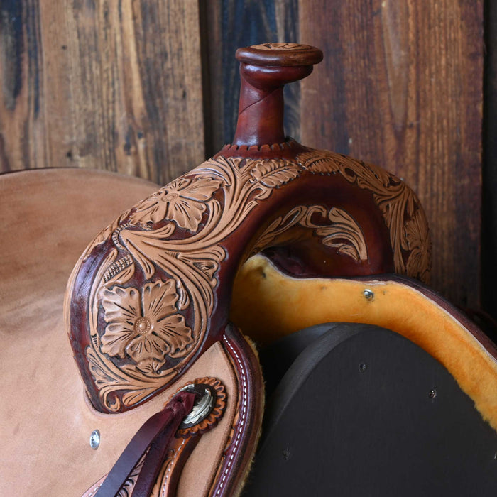 12" JEFF SMITH BUSTER WELCH RANCH CUTTER SADDLE