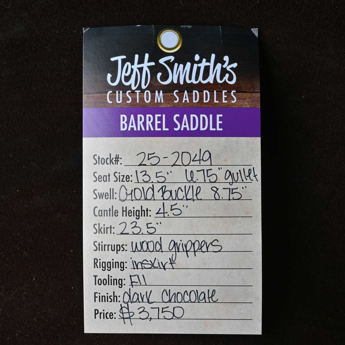 13.5" JEFF SMITH BARREL SADDLE