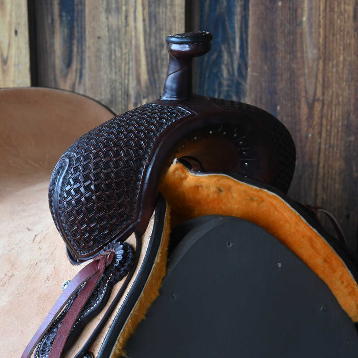 15.5" TESKEY'S RANCH CUTTER SADDLE