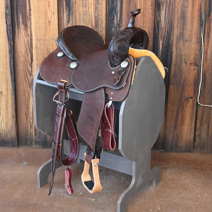 13" TESKEY'S BARREL SADDLE Saddles - New Teskey's Saddlery