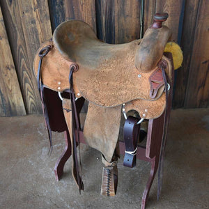 16.5" USED TESKEY'S STRIP DOWN RANCH SADDLE Saddles Teskey's Saddlery