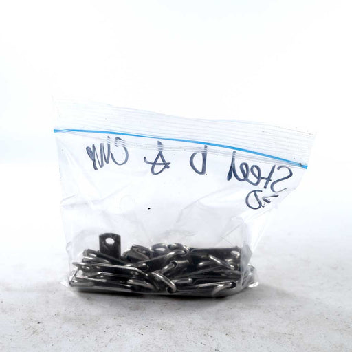 NEW Steel D Rings Clips Set Of 20 Sale Barn Teskey's