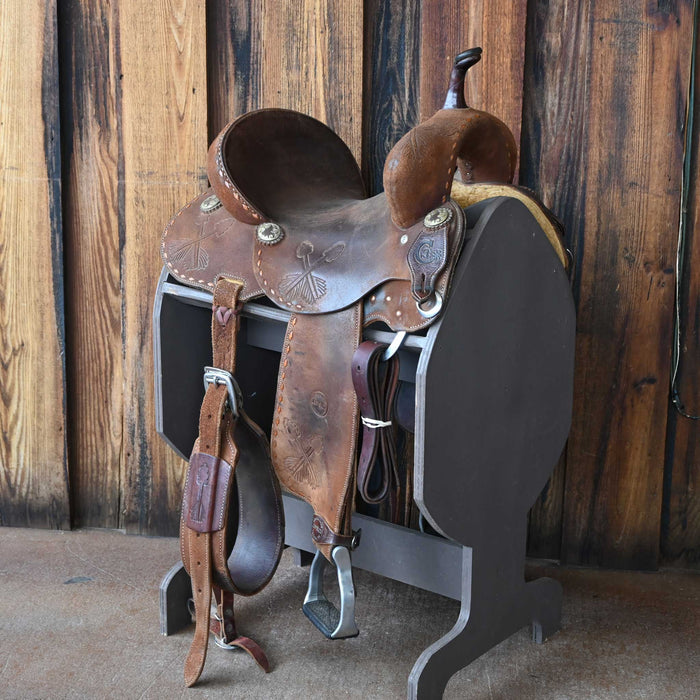 14.5" USED JEFF SMITH C3 BARREL SADDLE