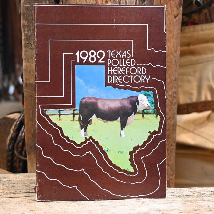 1982 Texas Polled Hereford Directory Collectibles misc