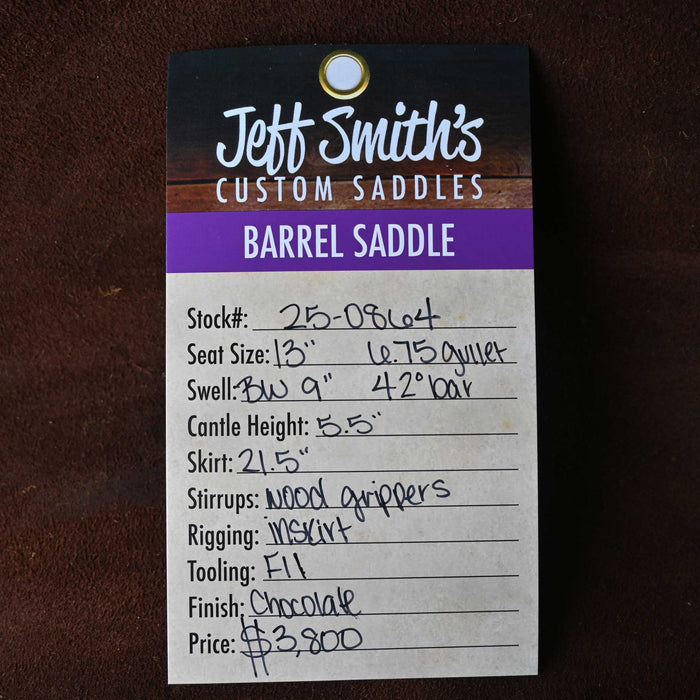 13" JEFF SMITH BARREL SADDLE