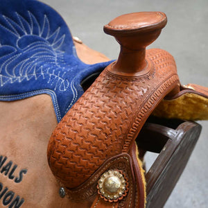 14" USED COWBOY TRADITION ROPING SADDLE