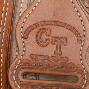 14" USED COWBOY TRADITION ROPING SADDLE