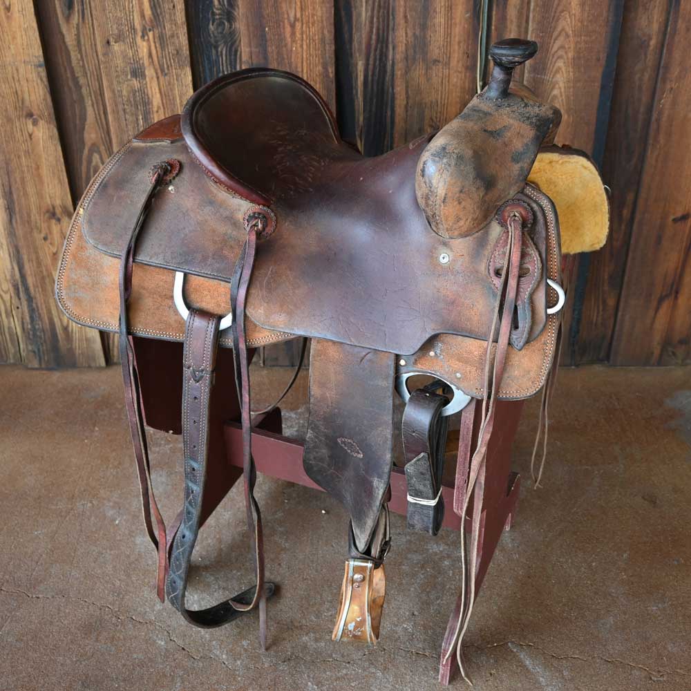 15.5" USED LUKE LANE RANCH SADDLE