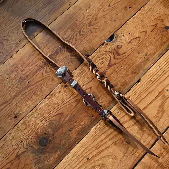 Joe Hipp Split Ear Headstall w/Teskey's Hardware