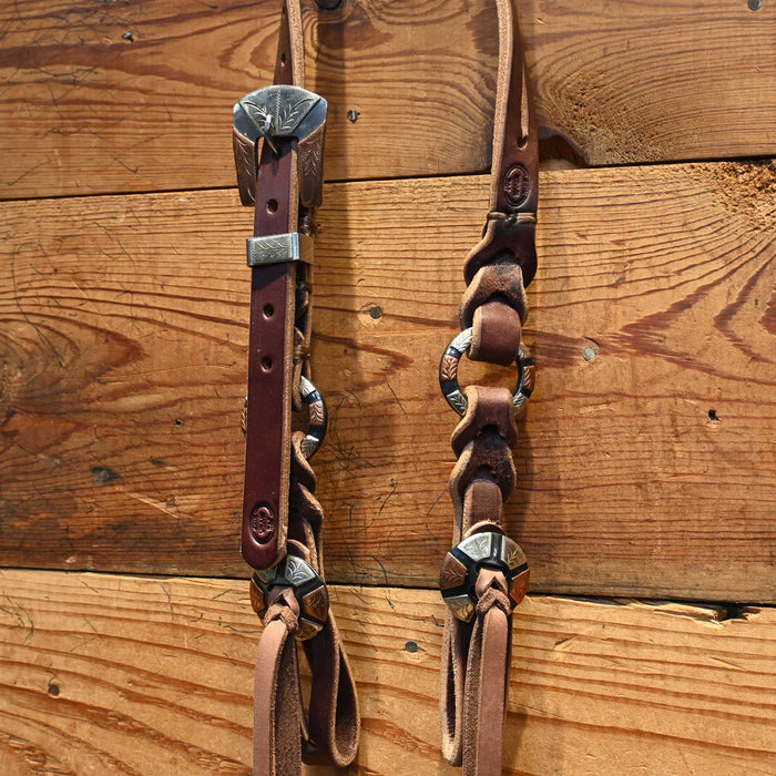Joe Hipp Split Ear Headstall w/Teskey's Hardware