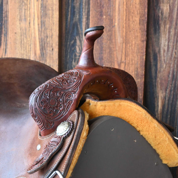 14" USED TESKEYS BARREL SADDLE