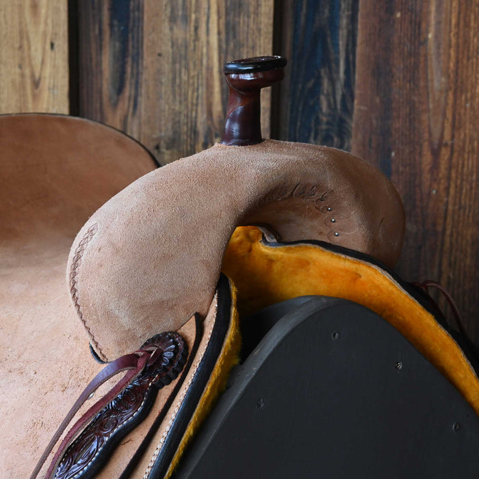 15.5" TESKEY'S PRO CUTTER RANCH CUTTER SADDLE