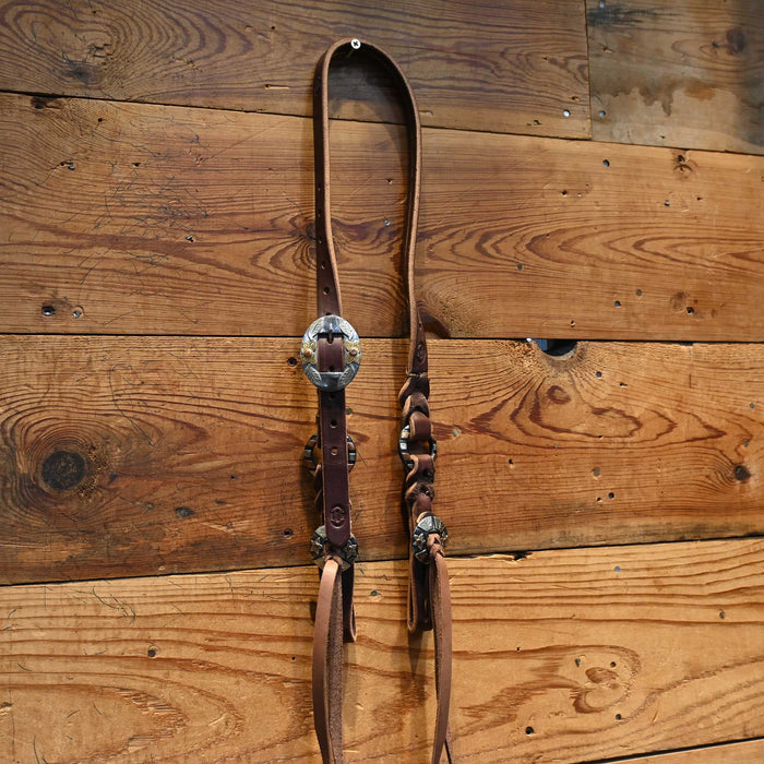 Joe Hipp Split Ear Headstall w/Teskey's Hardware