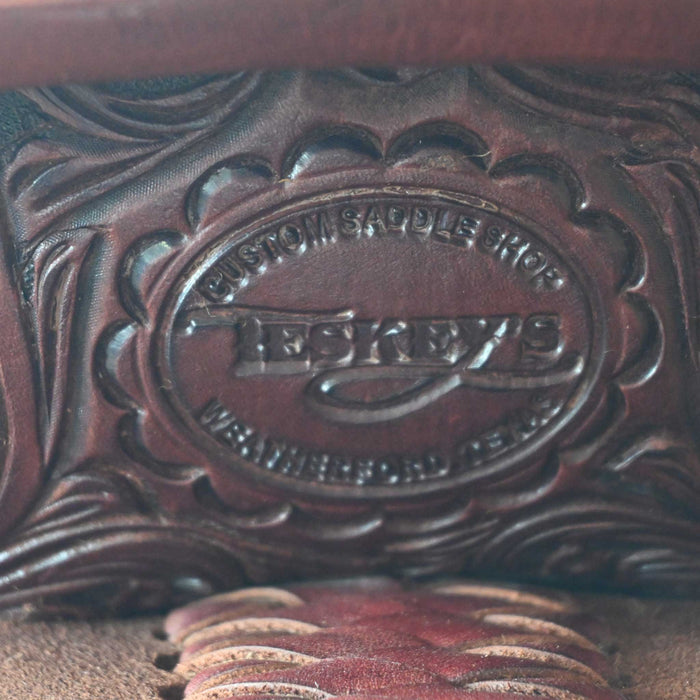 14" USED TESKEYS BARREL SADDLE
