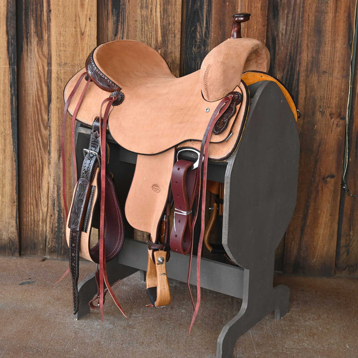 16.5" TESKEY'S RANCH CUTTER SADDLE