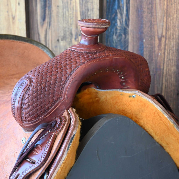 14.5" TESKEY'S STRIP DOWN RANCH SADDLE Saddles - New Teskey's Saddlery