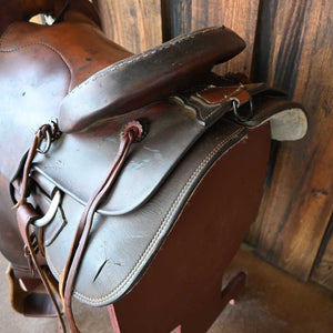 15.5" USED ROPING SADDLE