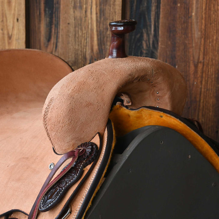 16.5" TESKEY'S RANCH CUTTER SADDLE