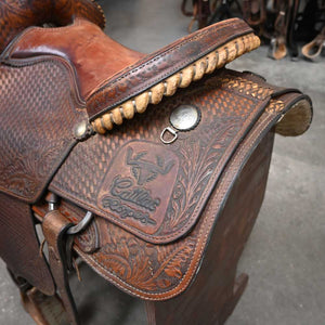 15.5" USED RUNNING P ROPING SADDLE