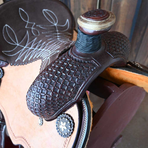 13" PATRICK SMITH ROPING SADDLE Saddles - New Patrick Smith