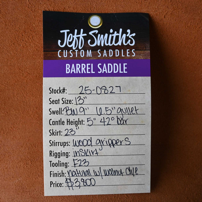 13" JEFF SMITH BARREL SADDLE