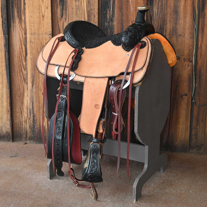 13.5" TESKEY'S TEAM ROPING SADDLE
