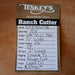 15.5" TESKEY'S PRO CUTTER RANCH CUTTER SADDLE Saddles - New Teskey's Saddlery