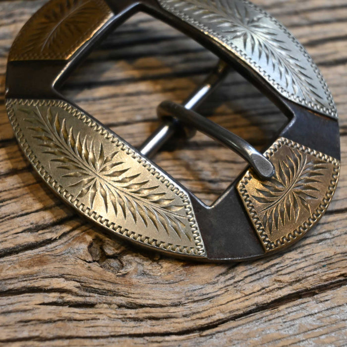 Handmade Turner 1" Belt Buckle