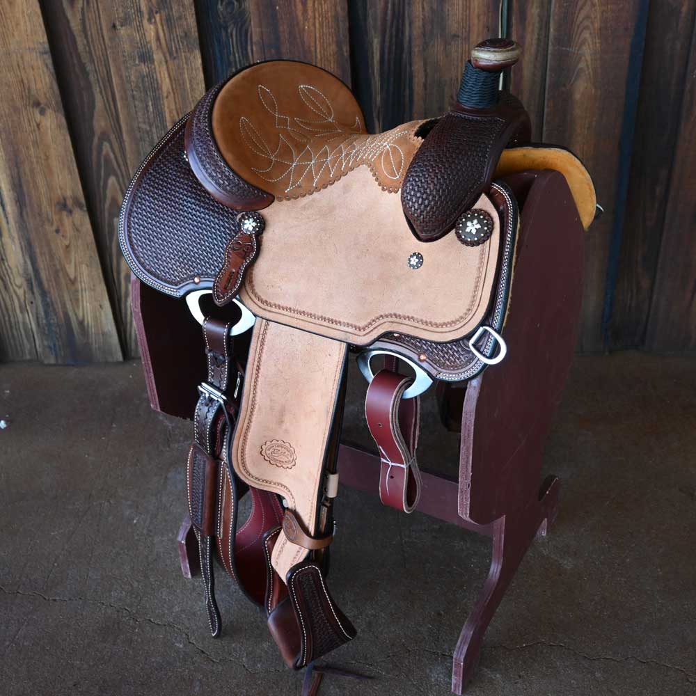 13" YOUTH PATRICK SMITH ROPING SADDLE