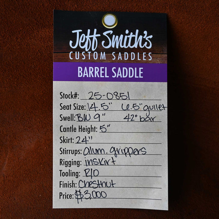 14.5" JEFF SMITH BARREL SADDLE