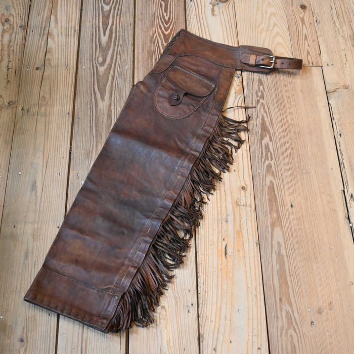1930's Visalia Shotgun Chaps Tack - Chaps & Chinks Visalia Stock Co.