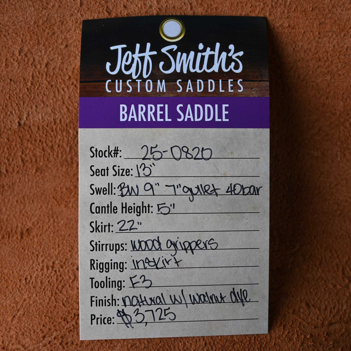 13" JEFF SMITH BARREL SADDLE
