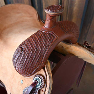 15" TESKEY'S RANCH CUTTER SADDLE Saddles Teskey's Saddlery