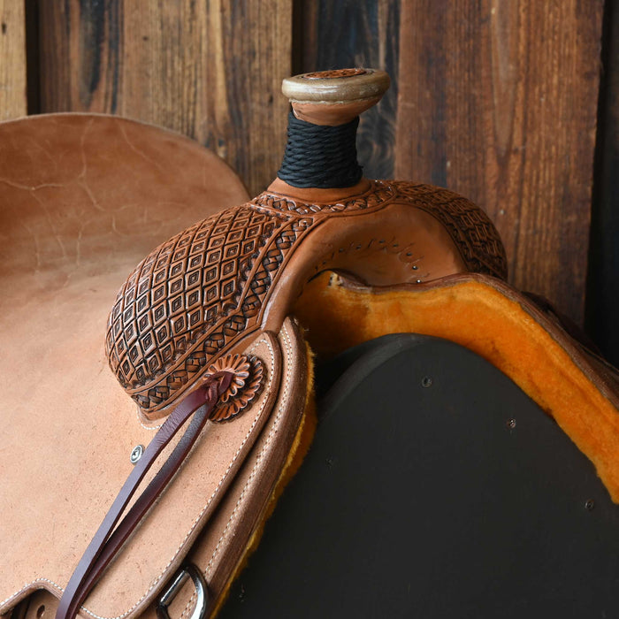 13.5" TESKEY'S TEAM ROPING SADDLE
