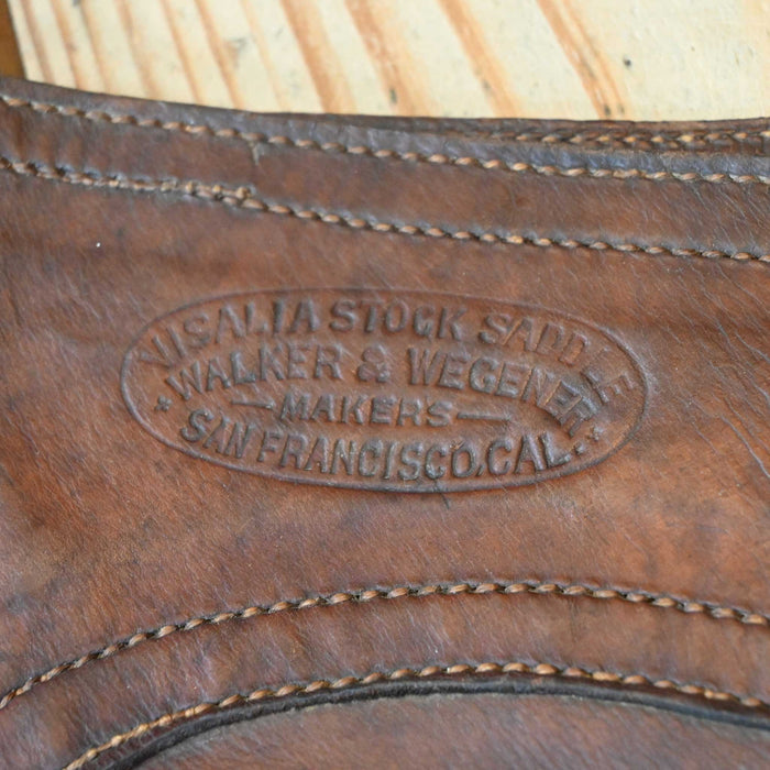 1930's Visalia Shotgun Chaps Tack - Chaps & Chinks Visalia Stock Co.