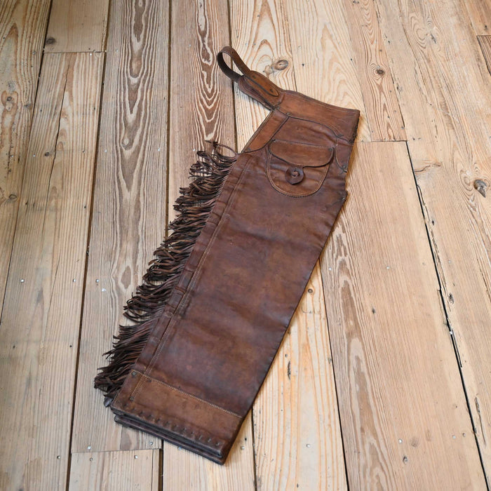 1930's Visalia Shotgun Chaps Tack - Chaps & Chinks Visalia Stock Co.