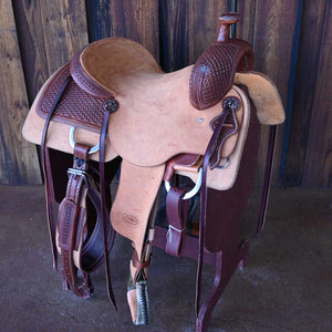 16" TESKEY'S RANCH CUTTER SADDLE