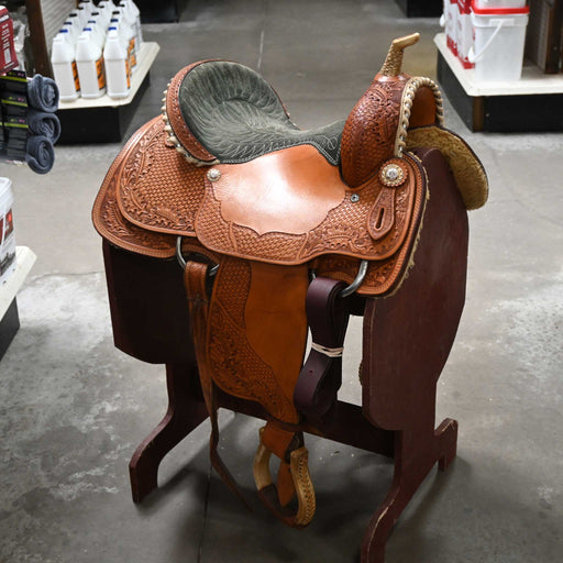 14" USED TWISTER BARREL SADDLE Saddles - Used Twister Saddle Shop