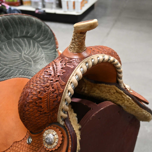 14" USED TWISTER BARREL SADDLE Saddles - Used Twister Saddle Shop
