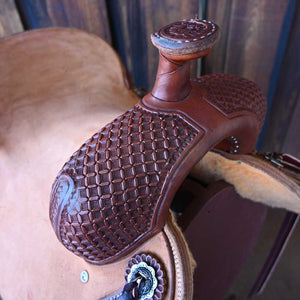 16" TESKEY'S RANCH CUTTER SADDLE