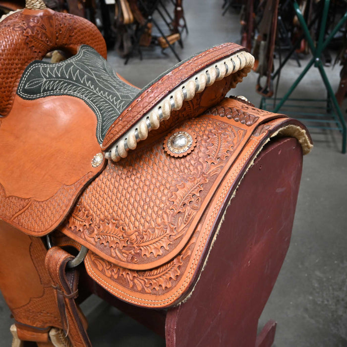 14" USED TWISTER BARREL SADDLE Saddles - Used Twister Saddle Shop